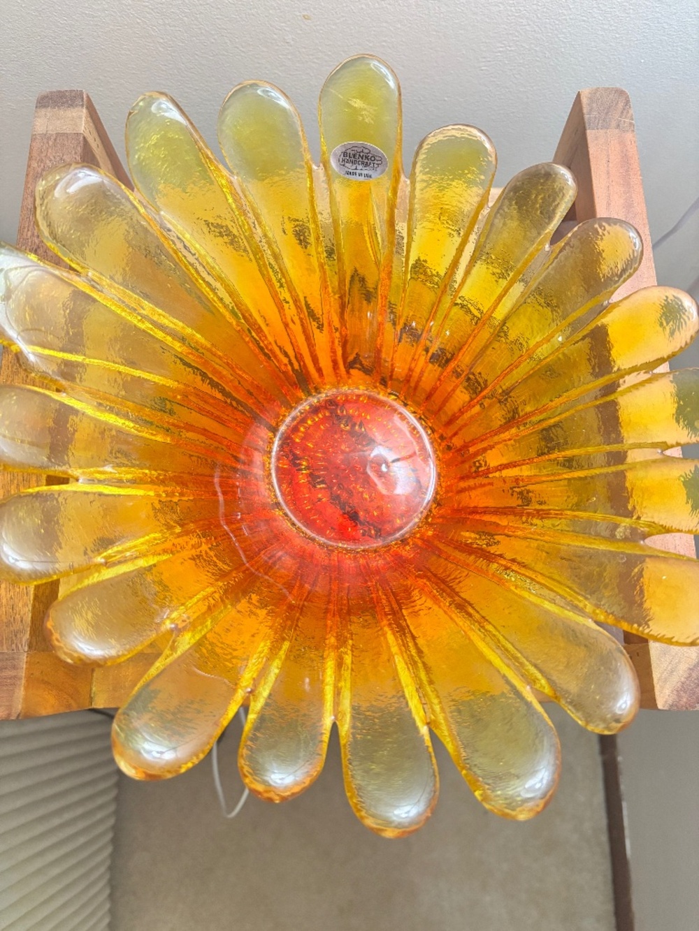 Blenko Sunflower Bowl - Rare